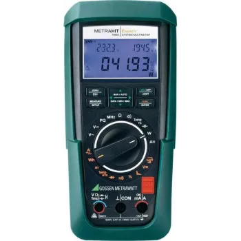 GOSSEN METRAWATT METRAHIT Energy Multímetro digital de mano calibrado DAkkS CAT III 600 V, CAT IV 300 V (M249A)