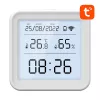 Gosund S6 sensor inteligente Wi-Fi de temperatura y humedad con pantalla LCD, compatible con Tuya