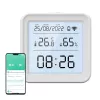 Gosund S6 sensor inteligente Wi-Fi de temperatura y humedad con pantalla LCD, compatible con Tuya