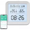 Gosund S6 sensor inteligente Wi-Fi de temperatura y humedad con pantalla LCD, compatible con Tuya
