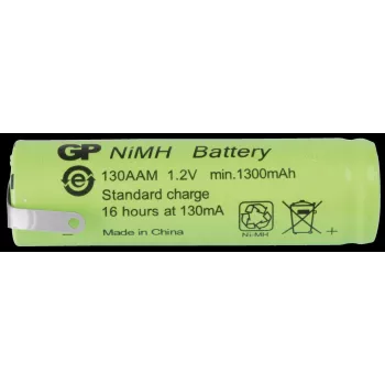 GP Batteries Pila NiMH AA recargable 1300 mAh pack de 1