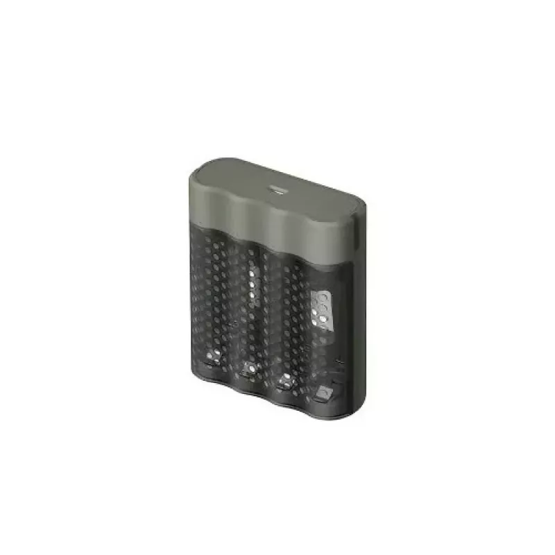GP Cargador de baterías M451 con 4x baterías AAA 2700 mAh 1,2V Negro EU