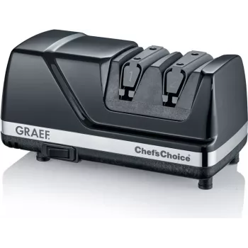 Graef CX 110 (CX110DE) Afilador de cuchillos eléctrico, negro