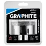Graphite 55H317 Juego de 19 brocas para metal HSS-G, 1-10 mm en pasos de 0,5 mm, DIN 338, ángulo de punta de 118°, maletín de almacenamiento