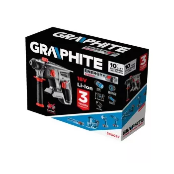 Martillo perforador GRAPHITE 58G027 SDS Plus Energy+ 18 V 1420 rpm
