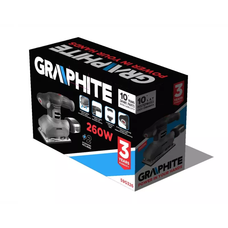 Graphite 59G326 Pulidora/lijadora de suelos