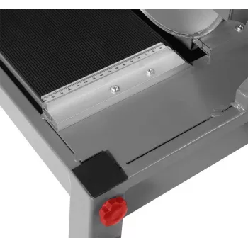 Graphite 59G892 cortadora eléctrica de azulejos 1500W, disco de 250mm, longitud de corte 1200mm, mesa 1230x460mm