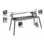 Graphite 59G892 cortadora eléctrica de azulejos 1500W, disco de 250mm, longitud de corte 1200mm, mesa 1230x460mm