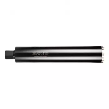 GRAPHITE corona de diamante 82 mm x 450 mm M22 para taladro de corona 58G540