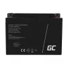 Batería Green Cell AGM35 12V 26Ah AGM VRLA sin mantenimiento para cortacésped, scooter, barco, silla de ruedas