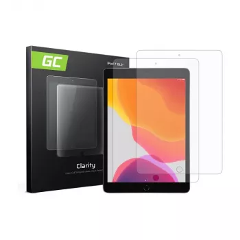 Green Cell GC Clarity protector de pantalla para iPad 7 10.2 (2019) – lámina PET ultraclara, resistente a arañazos, sin burbujas