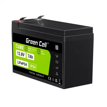 Green Cell LFPGC12V7AH Batería SAI de litio-hierro-fosfato (LiFePO4) 12,8 V 7 Ah
