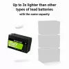 Green Cell LFPGC12V7AH Batería SAI de litio-hierro-fosfato (LiFePO4) 12,8 V 7 Ah