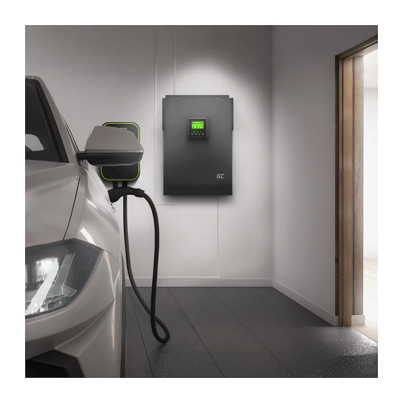Inversor solar aislado Green Cell 3000W 48V onda senoidal pura con regulador de carga MPPT