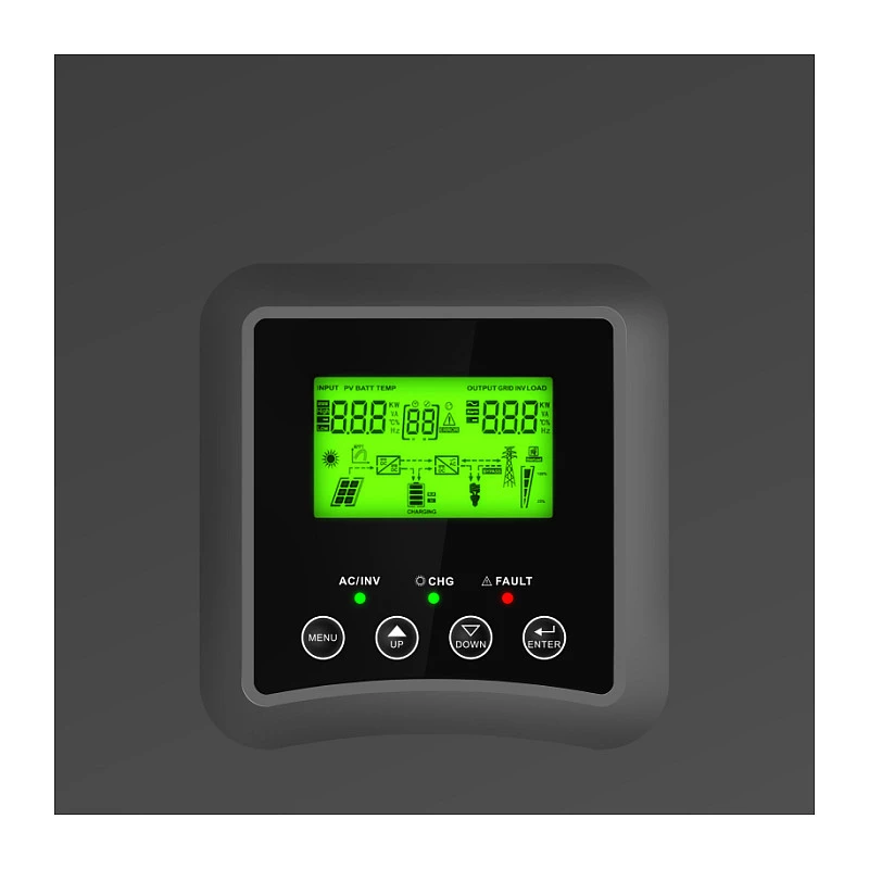 Inversor solar aislado Green Cell 3000W 48V onda senoidal pura con regulador de carga MPPT
