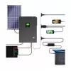 Inversor solar aislado Green Cell 3000W 48V onda senoidal pura con regulador de carga MPPT