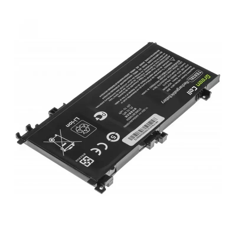 Green Cell TE03XL Batería para HP Omen 15-AX, HP Pavilion 15-BC, 11,55 V, 3400 mAh (HP179V2)