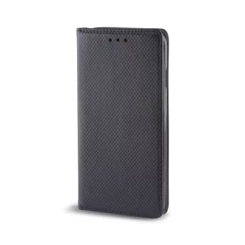 GreenGo Funda con tapa Smart Magnet para HTC 10 negra