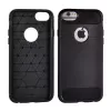 GreenGo Huawei Y7 2019 funda trasera Carbon negra
