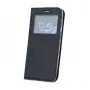 GreenGo Funda cartera con tapa Smart Look para Samsung Galaxy A6+ (2018) Negro