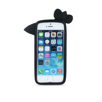 GreenGo Universal Bumper L (10cm) Kitty Negro