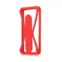 GreenGo Funda universal con soporte 4.5-5.5 pulgadas Roja