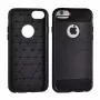 GreenGo Funda trasera Carbon Negra para Xiaomi Redmi Note 7