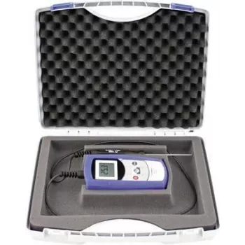 Maletín de transporte Greisinger GKK 1105, IP67 impermeable, espuma adaptable, negro 605306