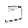 GROHE AddStoris portarrollos de papel higiénico con tapa, cromo, montaje en pared