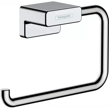GROHE AddStoris portarrollos de papel higiénico con tapa, cromo, montaje en pared