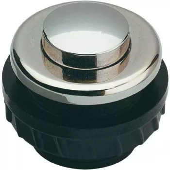 Grothe 62026 Pulsador de timbre de superficie blanco