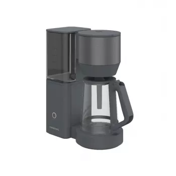 Grundig KM 7340 Dark Inox Cafetera de filtro, 1,25 l, 10 tazas, 1000 W