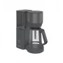Grundig KM 7340 Dark Inox Cafetera de filtro, 1,25 l, 10 tazas, 1000 W