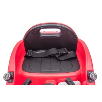 GTS1166 Vehículo a batería con luces LED y mando a distancia, rojo