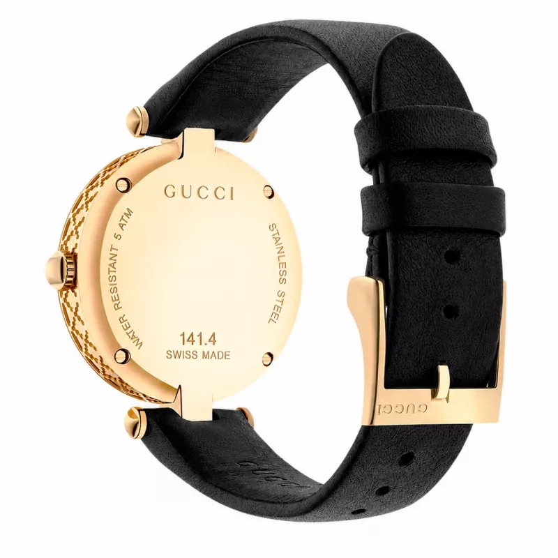 GUCCI G-Frame Reloj de mujer de cuarzo YA141404 32mm acero inoxidable malla