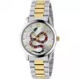 GUCCI G-Timeless Reloj de hombre de cuarzo YA1264075 38mm acero inoxidable esfera negra