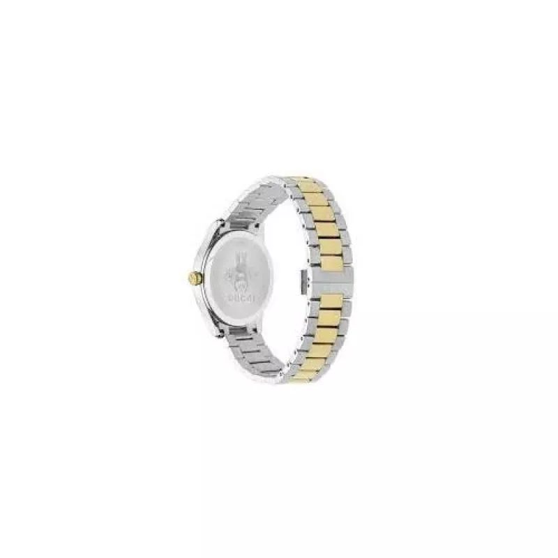 Gucci G-Timeless reloj para hombre YA1264074 38mm acero inoxidable esfera plateada