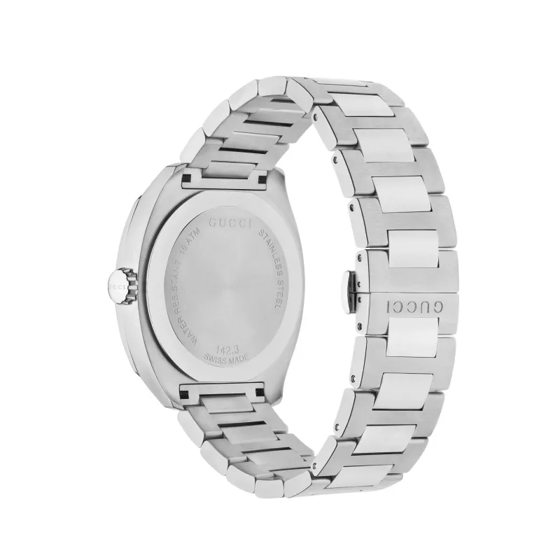 Gucci G-Timeless Reloj de hombre YA142303 41mm acero inoxidable esfera negra