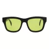 Gucci GG1135S-005 gafas de sol unisex montura negra lentes grises 51mm