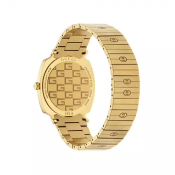 Gucci Grip Reloj unisex 35mm acero inoxidable YA157409