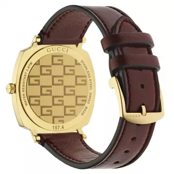 Gucci Grip Reloj unisex YA157405 35mm acero inoxidable malla