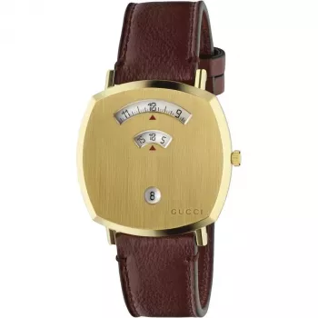 Gucci Grip Reloj unisex YA157405 35mm acero inoxidable malla