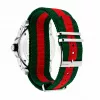 GUCCI reloj de hombre YA136209A 45mm cuarzo suizo acero inoxidable caucho negro