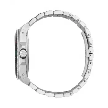 Gucci reloj hombre YA136218 45mm acero inoxidable Swiss Quarz reloj de buceo