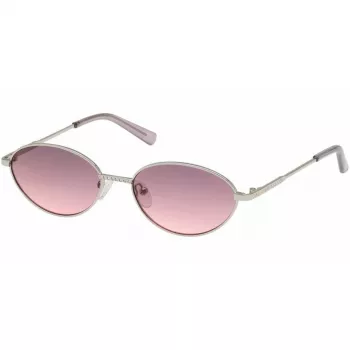 GUESS GF00013-5410B Gafas de sol de mujer - Marrón Havana, 54mm