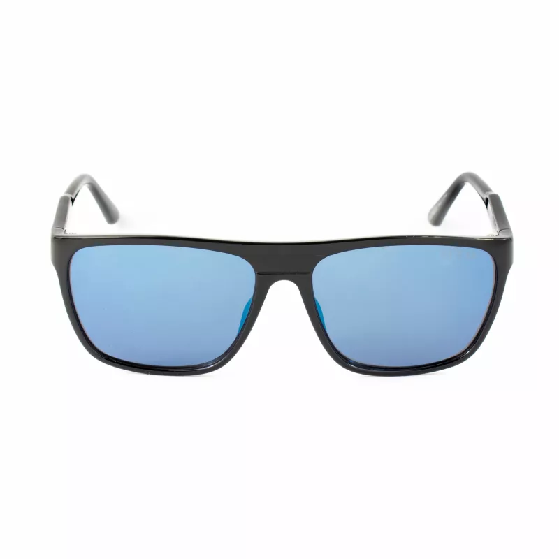 Gafas de sol rectangulares de hombre GUESS GF00048-5901C, montura negra, lentes grises