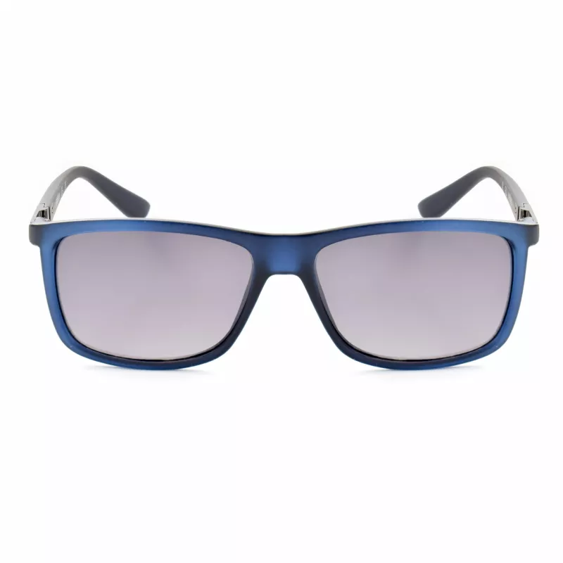Gafas de sol rectangulares de hombre GUESS GF0191-5991B, montura de acetato habana, lentes degradadas marrones, 59 mm