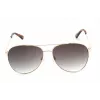 GUESS GF0251-32P Gafas de sol para hombre, cuadradas, Havana, con lentes degradadas marrones