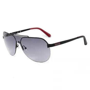 Gafas de sol rectangulares hombre GUESS GF5053-0001B - montura negra, lentes ahumadas
