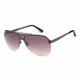 GUESS GF5053-0048F Gafas de sol rectangular para hombre Havana marrón degradado